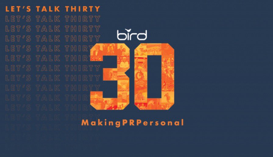 birdconsultancy's tweet photo. We've created our very own look-book to showcase our expertise & some of the amazing projects we've been involved in over our 30 years in business!
Have you had a look through yet?β©https://t.co/3oFnXjGGLz
#LetsTalkThirty #MakingPRpersonal https://t.co/m0LdU92Oqo