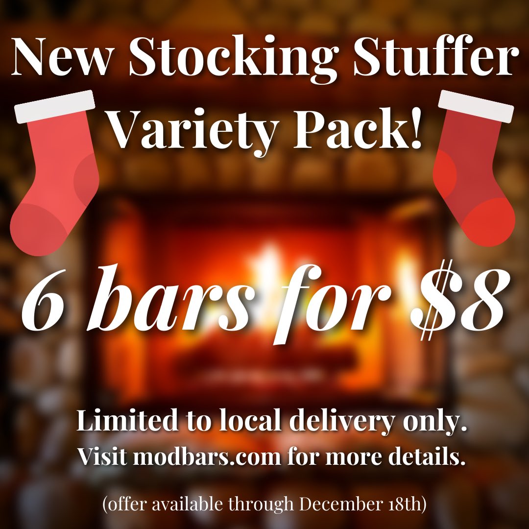 modbars's tweet image. You need a last minute gift? We got you covered 👍🏼 

#modbars #sale #again