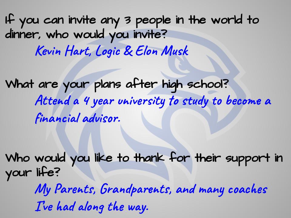 #SeniorSpotlight 6'5" Senior Forward, #44, Isaac Schreckenberg <a href="/ISchreck7/">Isaac Schreckenberg</a>