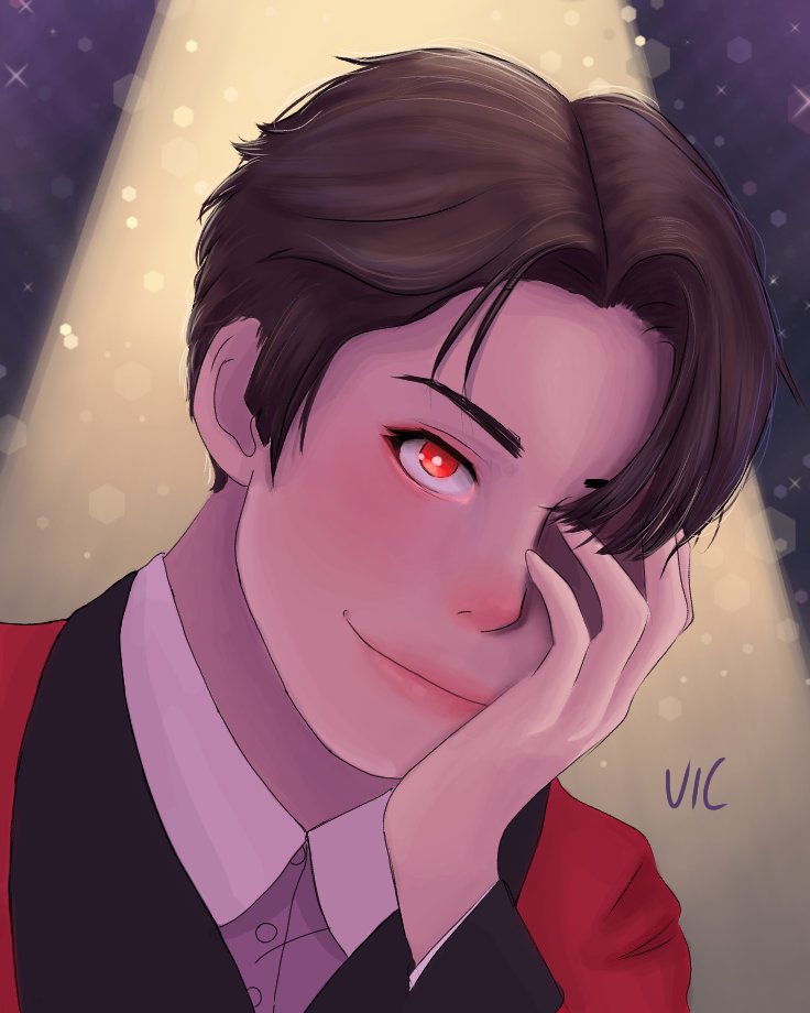hwarstar's tweet photo. tantantantan 🥁🥁 !! meu fix secreto é... @zirtaeb_14!! você disse na sua apresentação que gosta de kakegurui, então eu >tentei< fazer seu utt inspirado no anime. me desculpa de verdade, não ficou como eu queria 😭 mas fiz com muito carinho, ok? espero que goste !! 💖 #FixSecreto https://t.co/HDCmw1tQhb