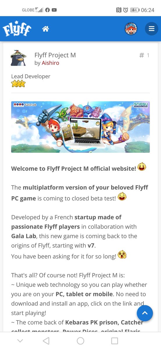hirayamanawar1's tweet photo. Finally a yr of waiting from prototype is over bro!

#Flyff
#FlyffProjectM
#Flyffmobile https://t.co/eGONUkkgMM