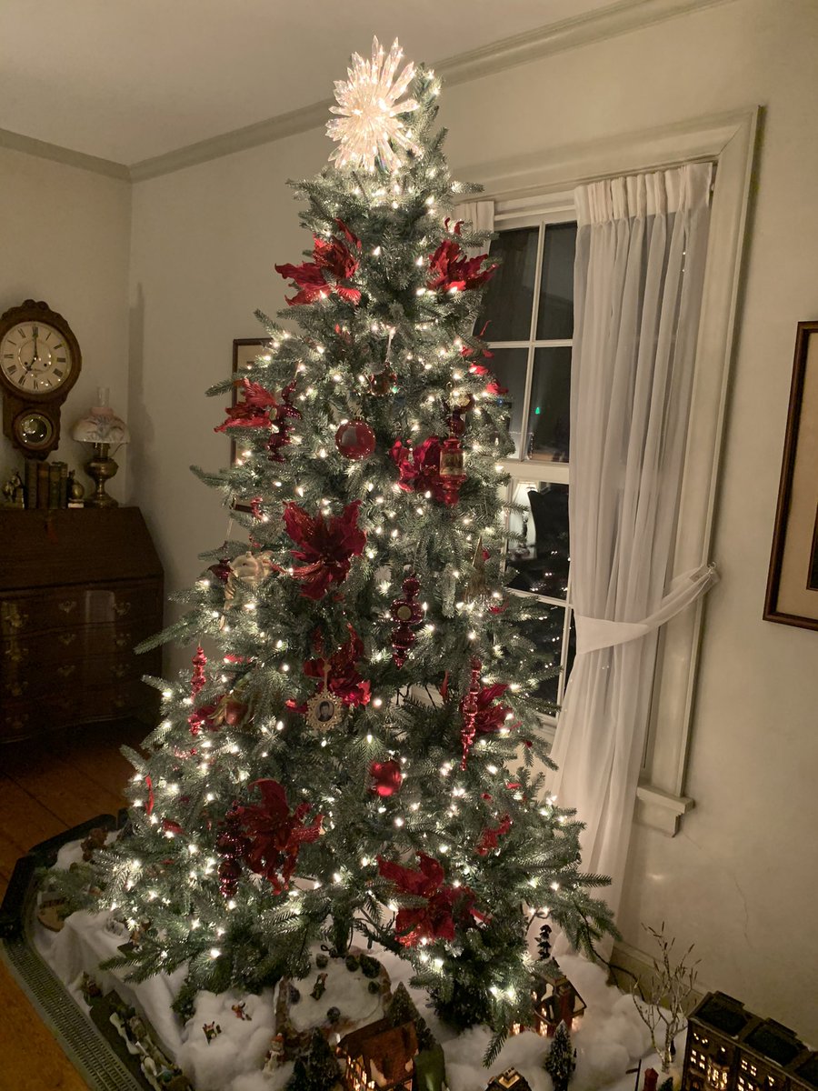 Matthew25870684's tweet photo. Sure glad Matthew still likes to recreate his Christmas Village every year! He always has so much Christmas spirit! https://t.co/9ria3GAsXU