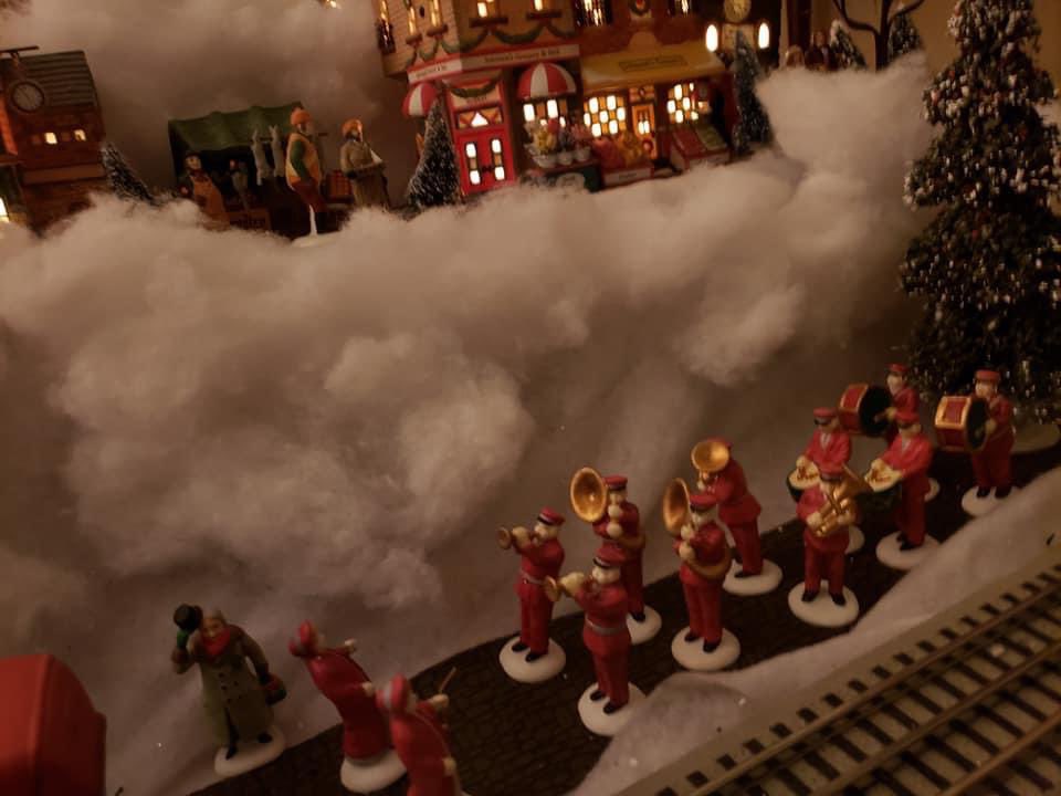 Matthew25870684's tweet photo. Sure glad Matthew still likes to recreate his Christmas Village every year! He always has so much Christmas spirit! https://t.co/9ria3GAsXU