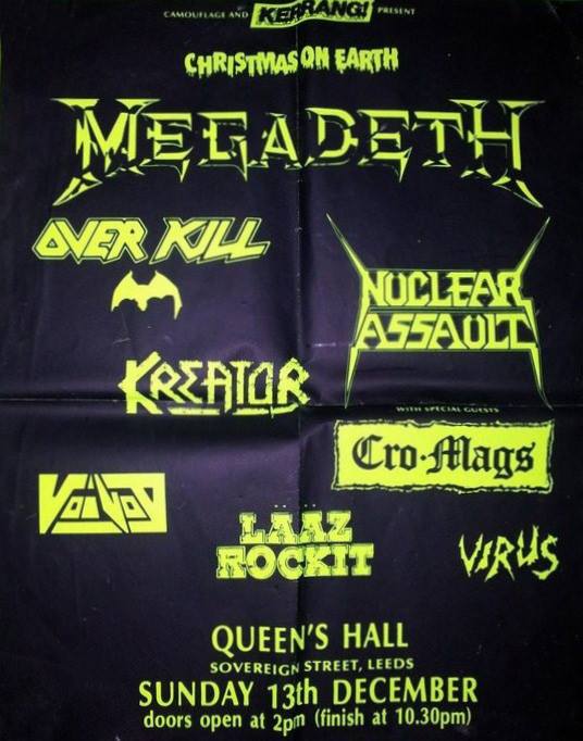 Megadeth tweet media