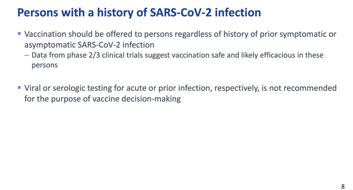 Like- "should I get the vaccine if I have had COVID-19 in the past?"