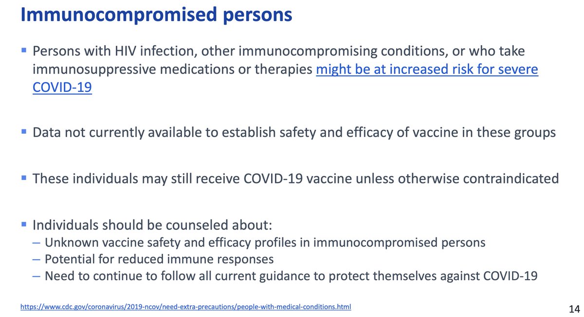 "What if I have HIV or other immunocompromising conditions?"