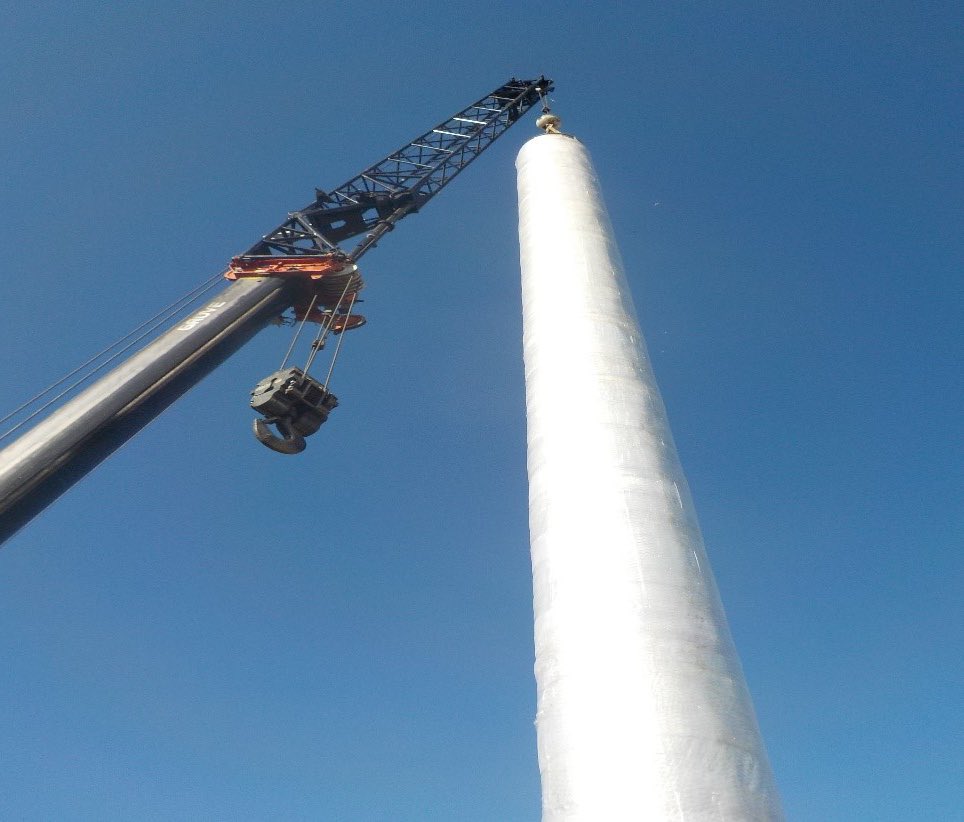 McLeanChimneyCo's tweet image. It takes a team of well-trained professionals to work at heights like this 125’ #SteelStack
 
Contact shawn@mcleanchimney.com with questions

#ChimneyExperts #McleanChimneyCoLtd #Canada #Ontario #IndustrialChimneyInspection #IndustrialChimenyMaintenance #IndustrialChimneyRepair