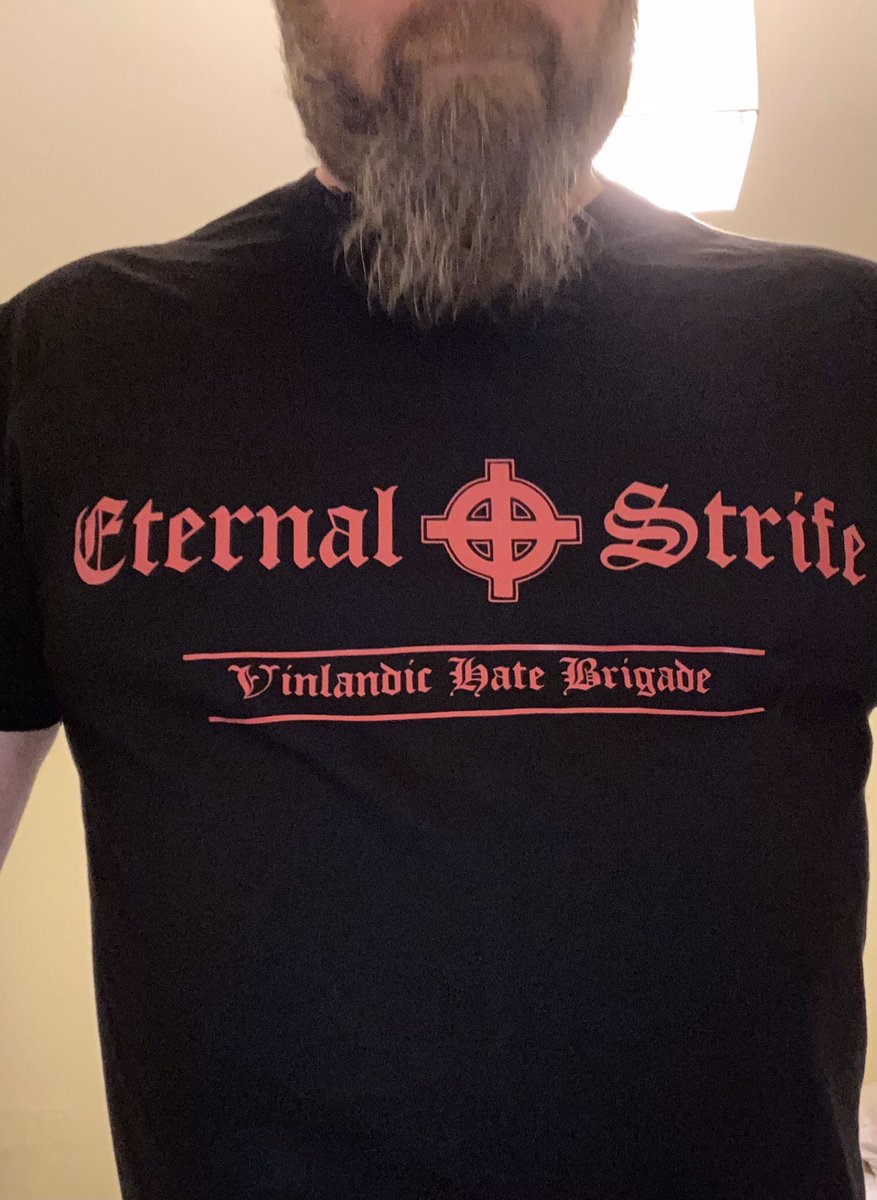 New tee Eternal Strife #Vinlandicblackmetal #eternalstrife