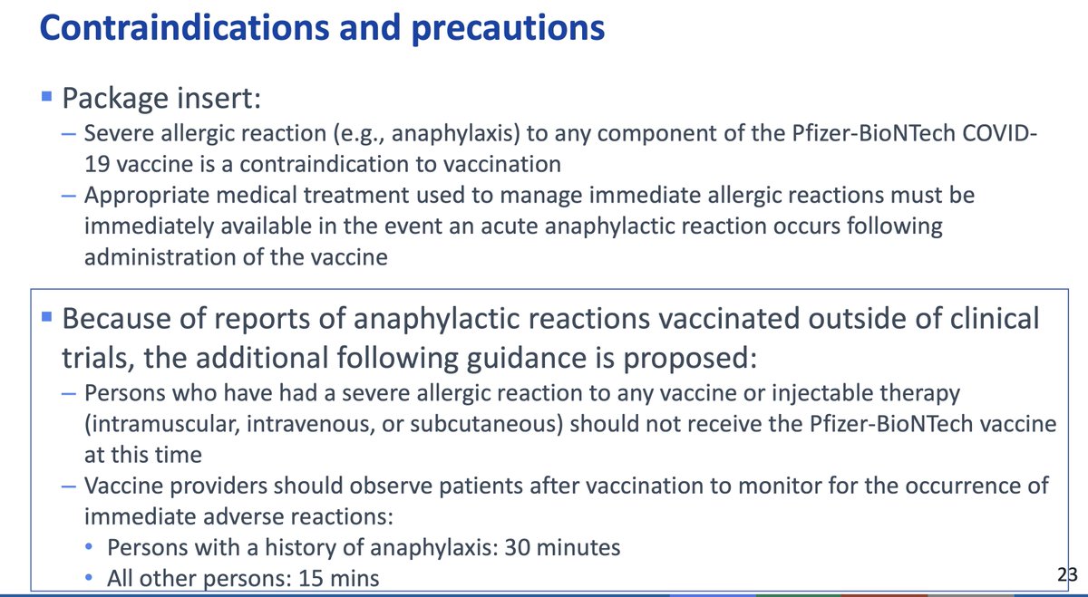 "What if I have food, mold, medication etc allergies?"The concern is those who have had severe allergies to any vaccine or injective therapies. If you have other allergies, discuss with your doc. You may still be able get vaccine with closer monitoring.
