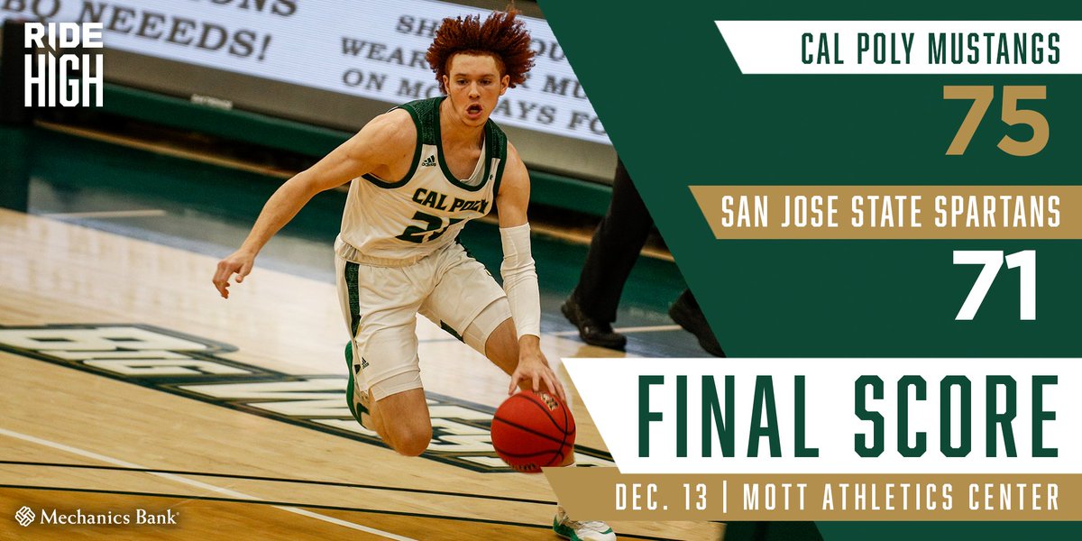Cal Poly Men’s Basketball tweet media