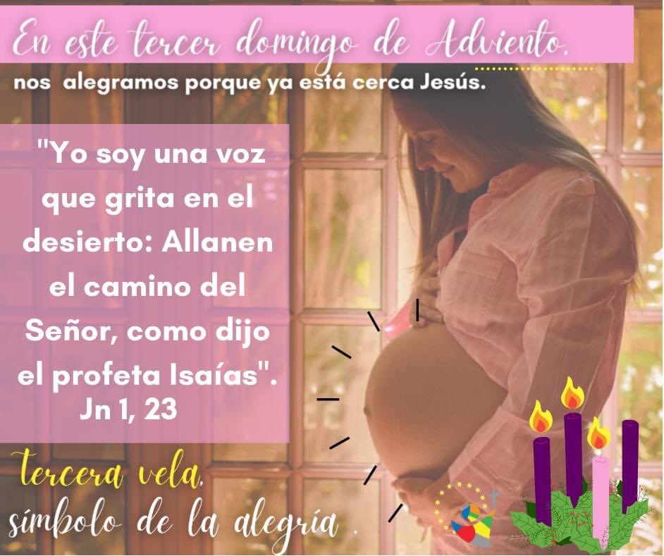 pjpuertorico's tweet photo. En este domingo del Gaudete, la alegría, te invitamos a ser como Juan el Bautista, que confiaba en el Señor y nunca se tomó el título de el Mesías, sino que se lanzó en confianza plena a los brazos de Dios siendo testigo de su amor.
#PJPR https://t.co/PAP44pZU0O