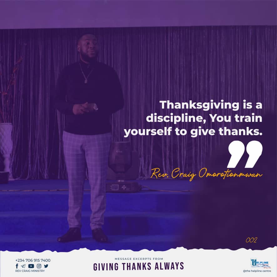 HelplineIntlMin's tweet photo. #RevCraig
#GivingThanksAlways
#SundayService
#TheCityisTaken https://t.co/P8CPwbTWgh