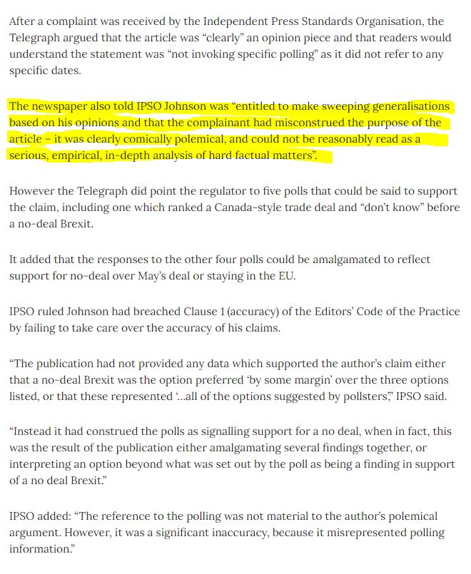  #Brexit  #HyperNormalisation"The rules are simple: they lie to us, we know they're lying, they know we know they're lying, but they keep lying to us, and we keep pretending to believe them."cc  @PrivateEyeNews  @JohnJCrace  @OhGodWhatNowPod  #Redaktionsschluss  @friiyo  @TiloJung