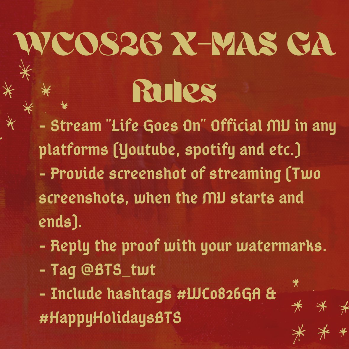 wc0826xbts's tweet photo. 🎄 WC0826 LITTLE CHRISTMAS GIVEAWAYS 

🎀 For Cebu ARMYs only
🎀 Like &amp; RT this tweet
🎀 Follow us
🎀 Will end December 24 (6PM)
🎀 Preview of items will be updated in this thread.

#WC0826GA #HappyHolidaysBTS  🎄
@BTS_twt 💜 https://t.co/Jiu00VTdz1