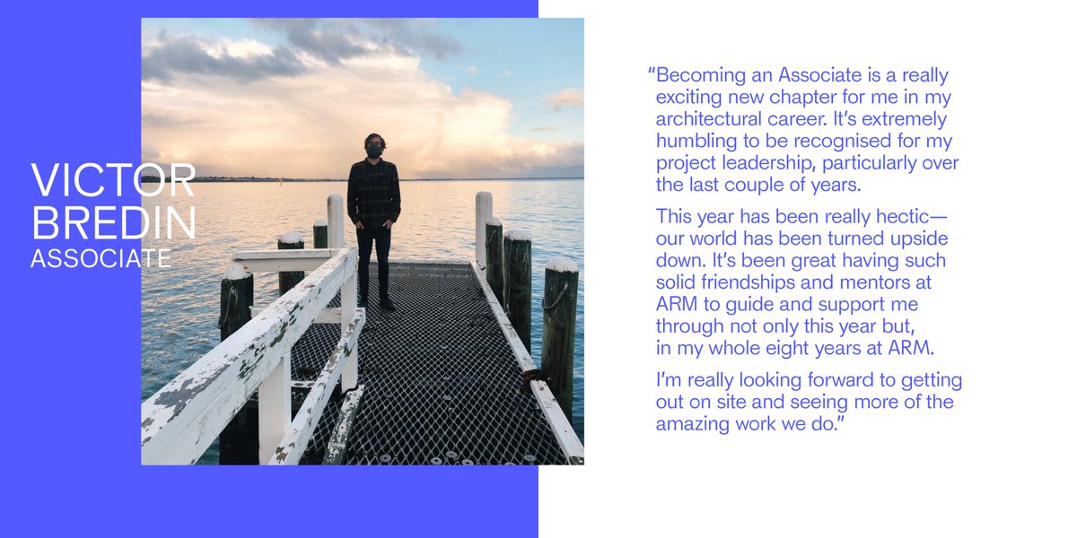 We are very pleased to announce some much-deserved senior promotions across our Melbourne, Sydney and Adelaide studios. Congratulations Associate Victor Bredin!
bit.ly/3n2PuHM