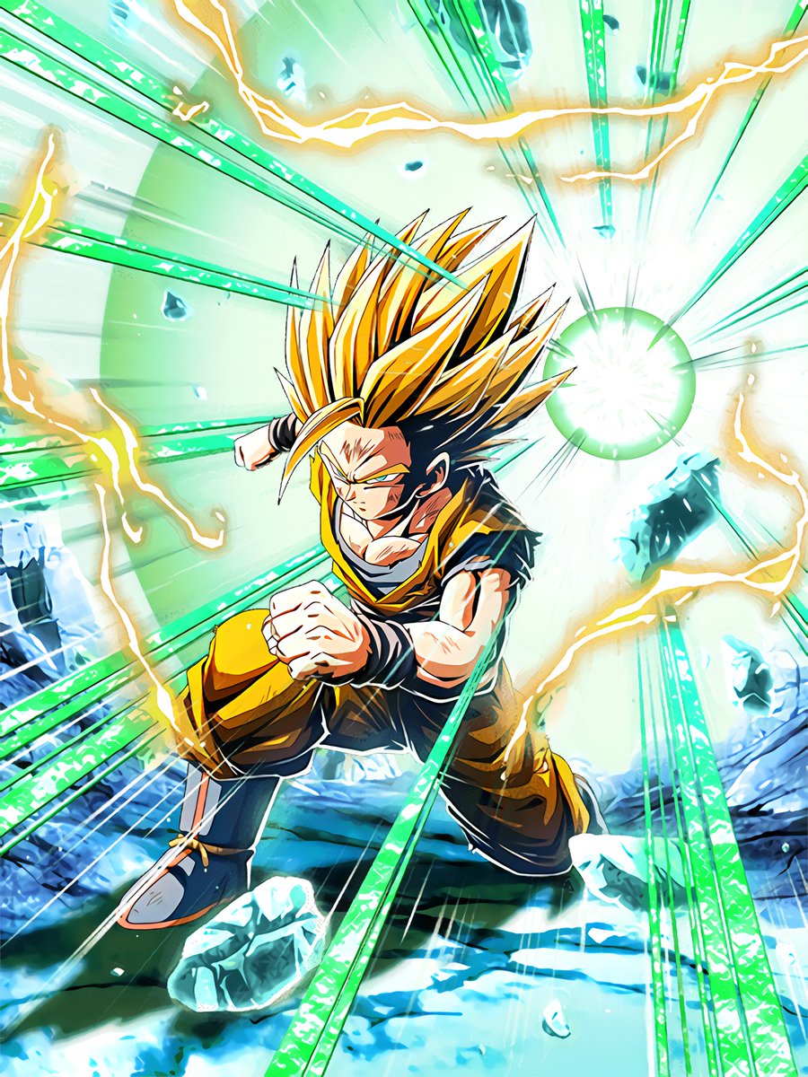 NEW TEQ LR SSJ2 GOHAN! LR ART #DokkanBattle [Earth Protecting