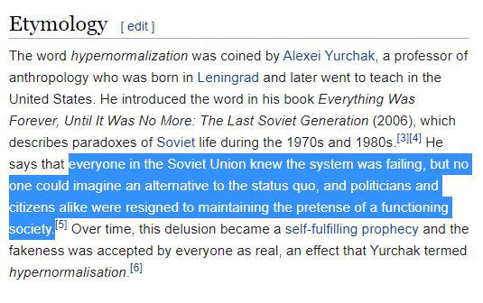  #Brexit  #HyperNormalisation"The rules are simple: they lie to us, we know they're lying, they know we know they're lying, but they keep lying to us, and we keep pretending to believe them."cc  @PrivateEyeNews  @JohnJCrace  @OhGodWhatNowPod  #Redaktionsschluss  @friiyo  @TiloJung