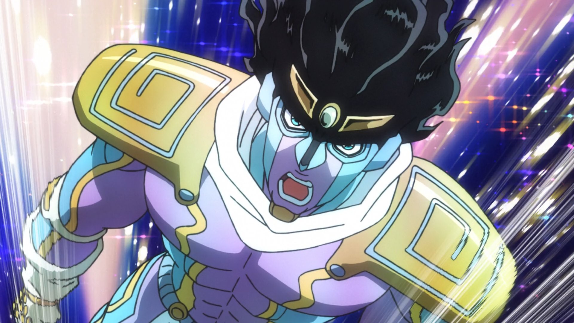 Jotoro Kujo and Star Platinum Color Palette