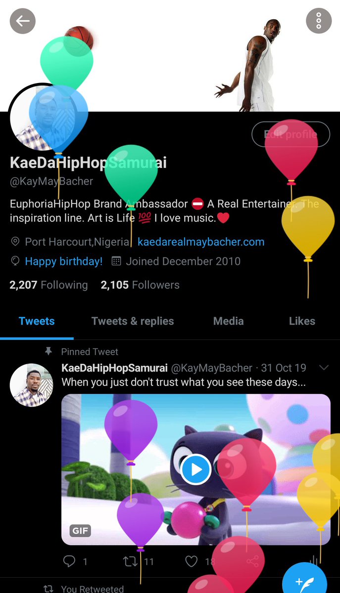 KayMayBacher's tweet photo. Yippie I got the balloons is My Birthday today Say a prayer for me when you see this. Thanks 🎂🥂🍾 #Sagittarius #Dec14th https://t.co/OTNtYNzCp6
