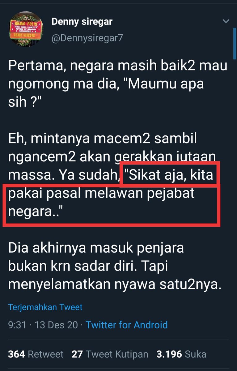 nang_joo's tweet photo. Hmmm...
#RekonstruksiDagelanKM50 https://t.co/Qzfj46deDs