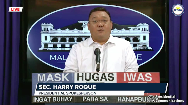 THREAD: Presidential Spokesperson  @attyharryroque holds a media briefing | LIVE  http://bit.ly/2K2iu3R&nbsp;Updates by  @laratyan and  @meltlopez