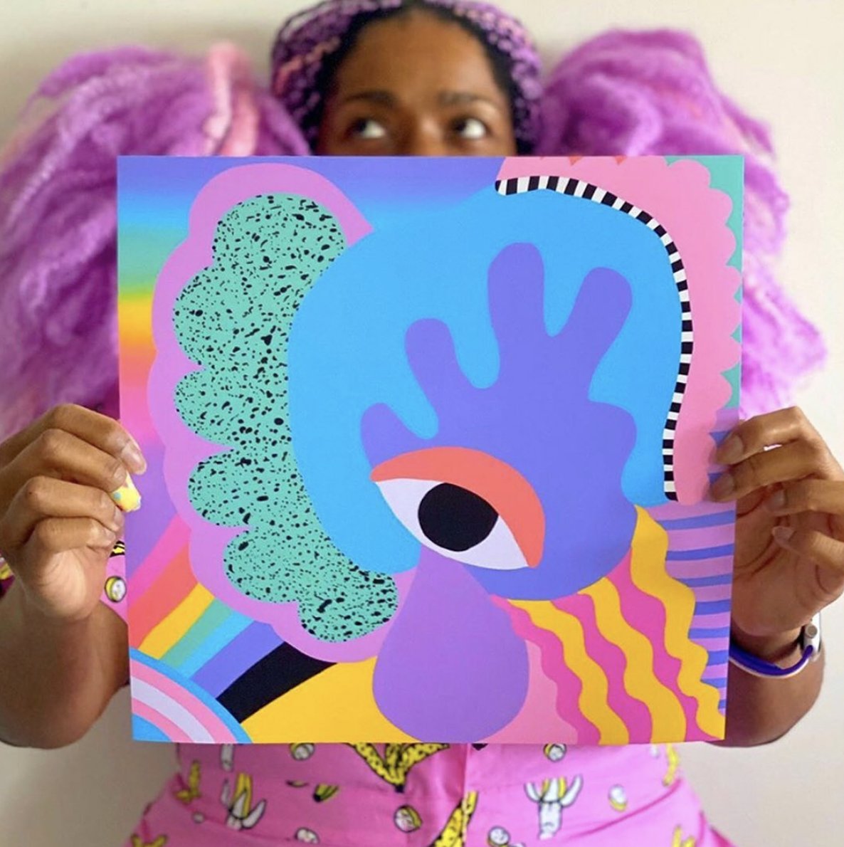 bdcorg's tweet photo. Artist Amina Mucciolo @StudioMucci 

Artist is currently on https://t.co/FcTkIuvsv8 #blackdisabledcreatives https://t.co/JsSgK4d72K