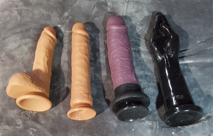 Hmmm wondering which one we will use for our next strapon clip! Any suggestions? Get our clips at https://t<a href="/tag/bdsm"class="tags"><span>#bdsm</span></a><a href="/tag/femdom"class="tags"><span>#femdom</span></a><a href="/tag/fetish"class="tags"><span>#fetish</span></a><a href="/tag/anal"class="tags"><span>#anal</span></a><a href="/tag/strapon"class="tags"><span>#strapon</span></a><a href="/tag/pegging"class="tags"><span>#pegging</span></a>