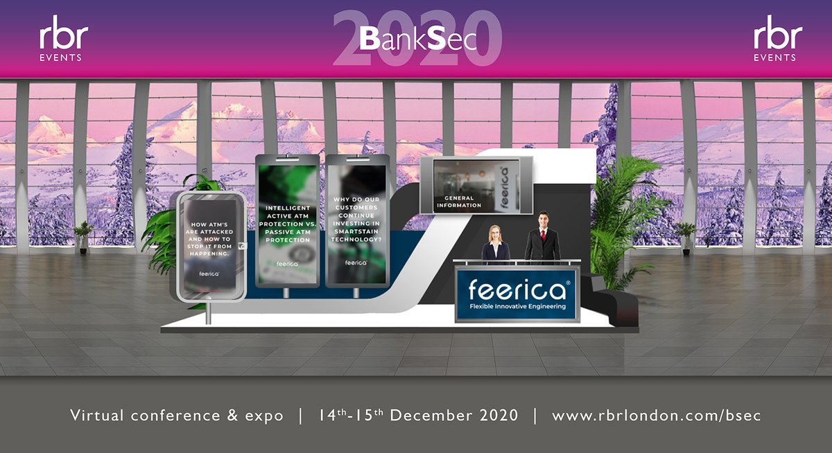 RBRDataServices's tweet photo. The fully digital BankSec 2020 is now officially opened. We wish the Feerica @Smartstain_ team and the 900+ banks and industry partners a great event with lots of learning and new connections! https://t.co/DFbsBJWuEU #BSEC20 #selfservice #accesscontrol #cybersecurity https://t.co/C2sgP6cM5A