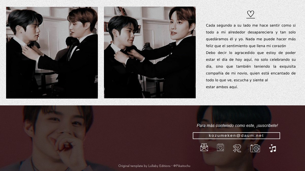 devoreurdames's tweet photo. Sunday, December 13th.
    💍; Sweet weeding Viseok — #VISEOKDAY

             Estamos muy agradecidos y honrados de ser parte su gran día. Les deseamos eterna felicidad en éste nuevo paso que han dado el día de hoy, @apincelado y @coloresneon.

 #OURSTARRYNIGHT #SWEETWEDDING https://t.co/DwARIxsHkL