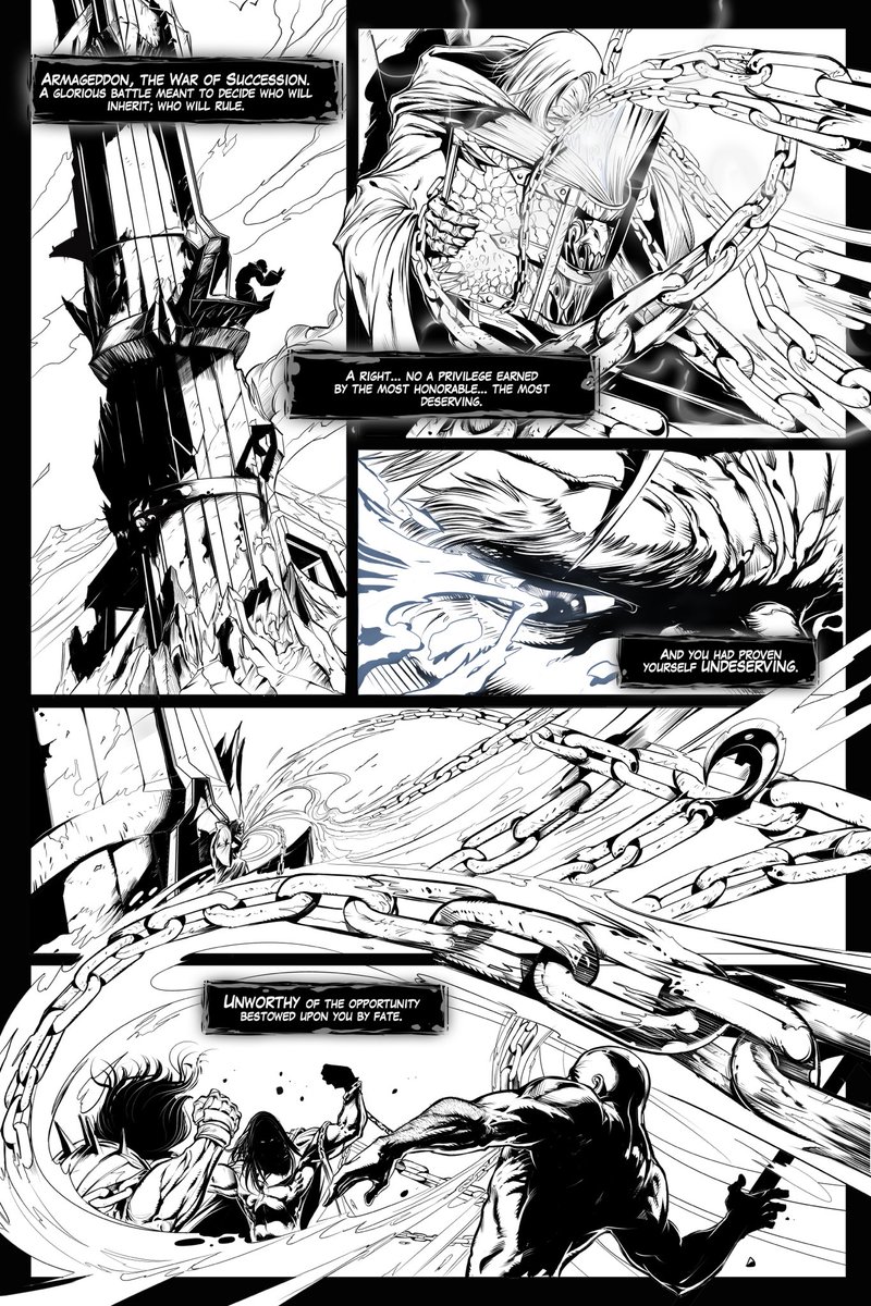 CrucialCrisis3's tweet photo. Welcome to our Worlds...
IV:Armageddon #50, pages 2-3
Art by @KomicPalacios
#c3comics
#ivarmageddon
@SpinwhizComics
@Bobbylexx
@ComicBooked https://t.co/WboYNsr76J