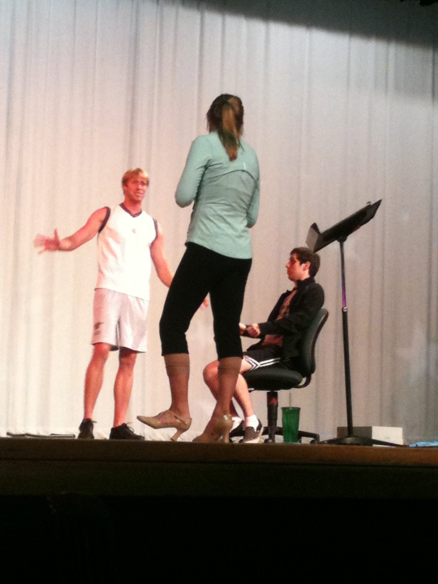 bellarinetco's tweet photo. One of our first Wedding Singer rehearsalgrams!! #btcgala 💜 https://t.co/NaXGEVenX1