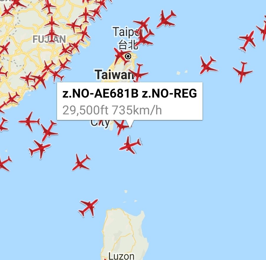 is_keelu's tweet photo. #USN
Boeing P-8A Poseidon 
Heading towards the #SouthChinaSea 

#AE681B will be meeting up with #PEARL16 (KC-135R Stratotanker) for support. https://t.co/ZznPkArEJN