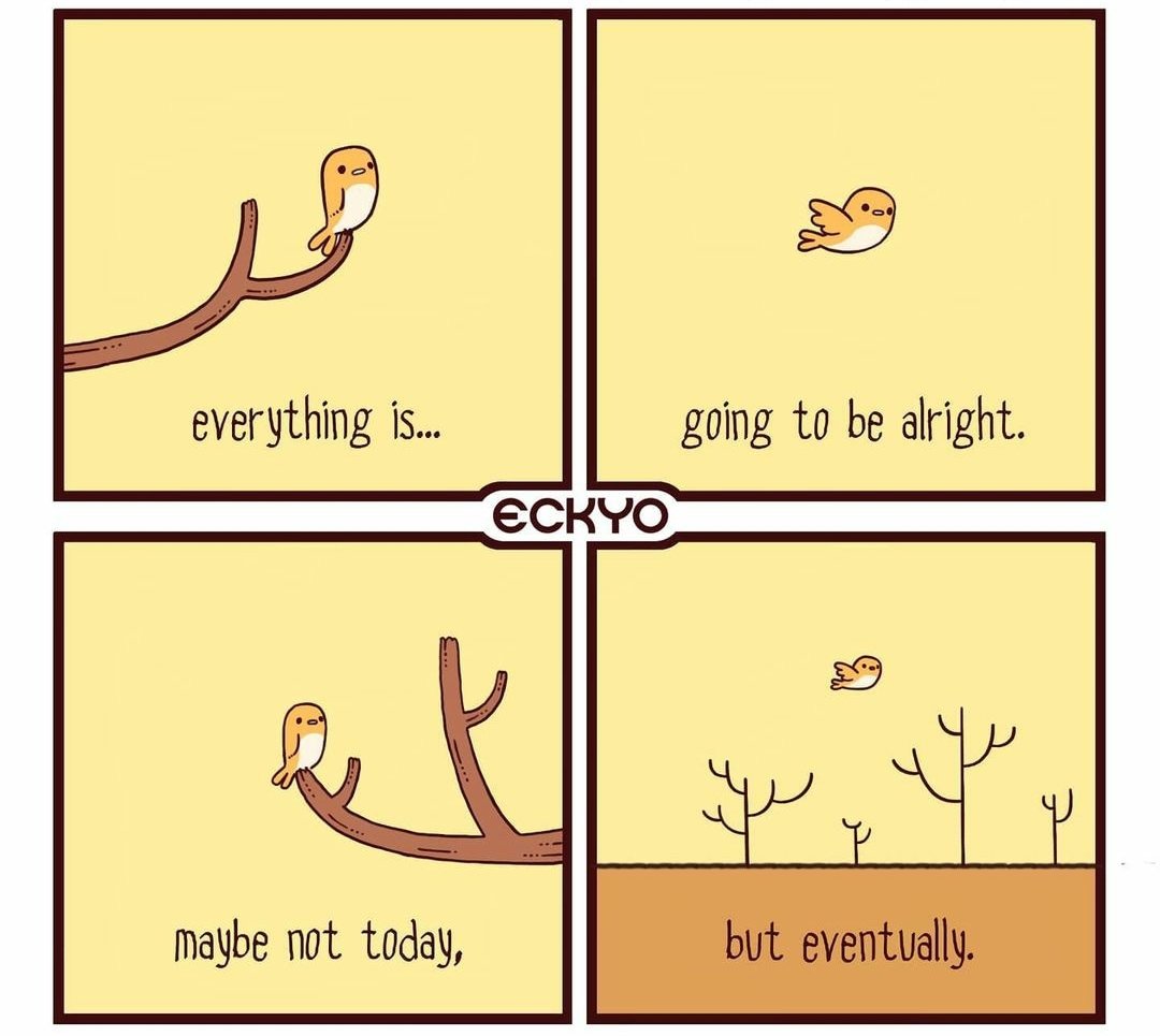 Yuk bertahan, sedikit lagi selesai, sedikit lagi udahan kok. Selamat hari senin! 🙂