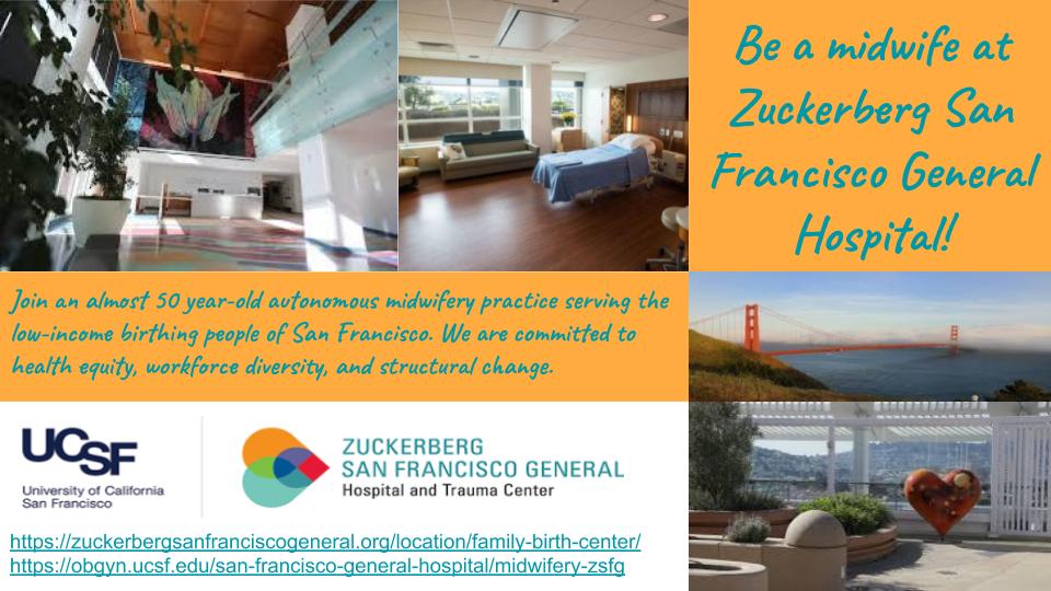 Help me get the word out about this job opp! I want to see an applicant pool that is lit!! #midwifery #ucsf #zsfg #healthequity #workforcediversity aprecruit.ucsf.edu/JPF03167