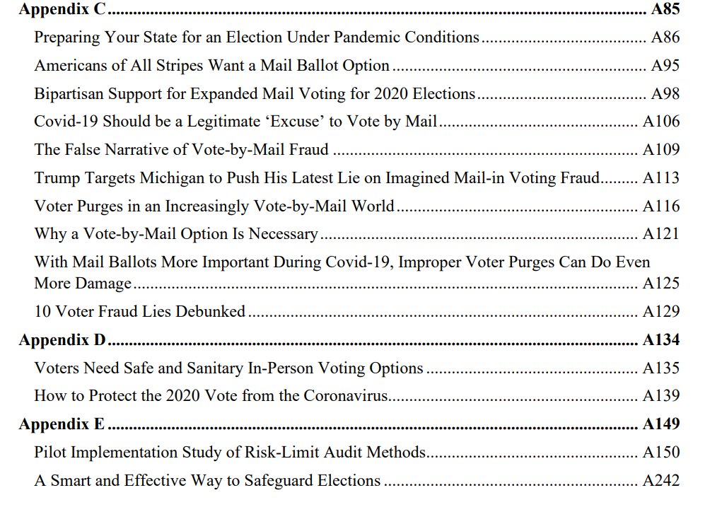 Early 2020, Brennan Ctr globalists decided mail-in was the way to go, thus the push. Elaborate planning for states that even included automated ballot openers. They also discussed massive # of Mail-in ballot drop off boxes.States extensively reviewed: MI,PA,GA,OH,MO (Odd huh?)