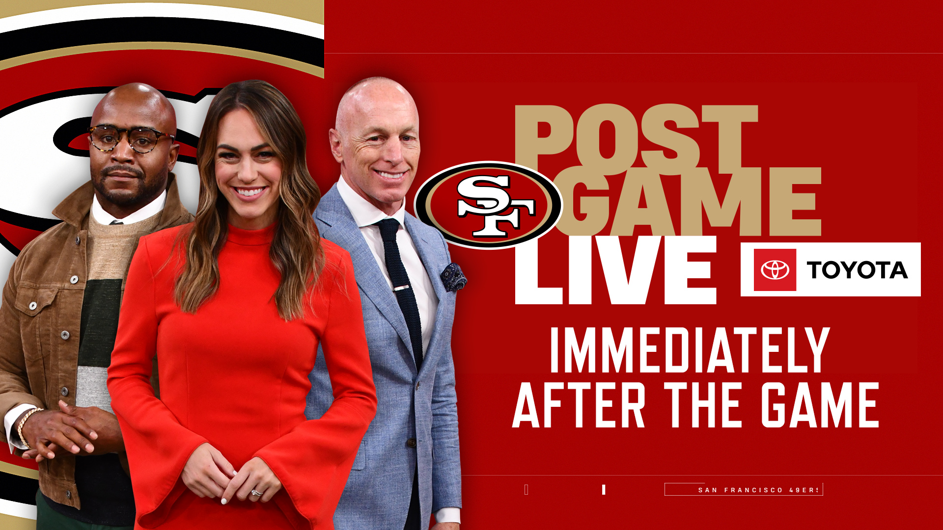 49ers on NBCS on Twitter: 'Flip over to NBC Sports Bay Area following the  final whistle of the game for 49ers Postgame Live.   / Twitter