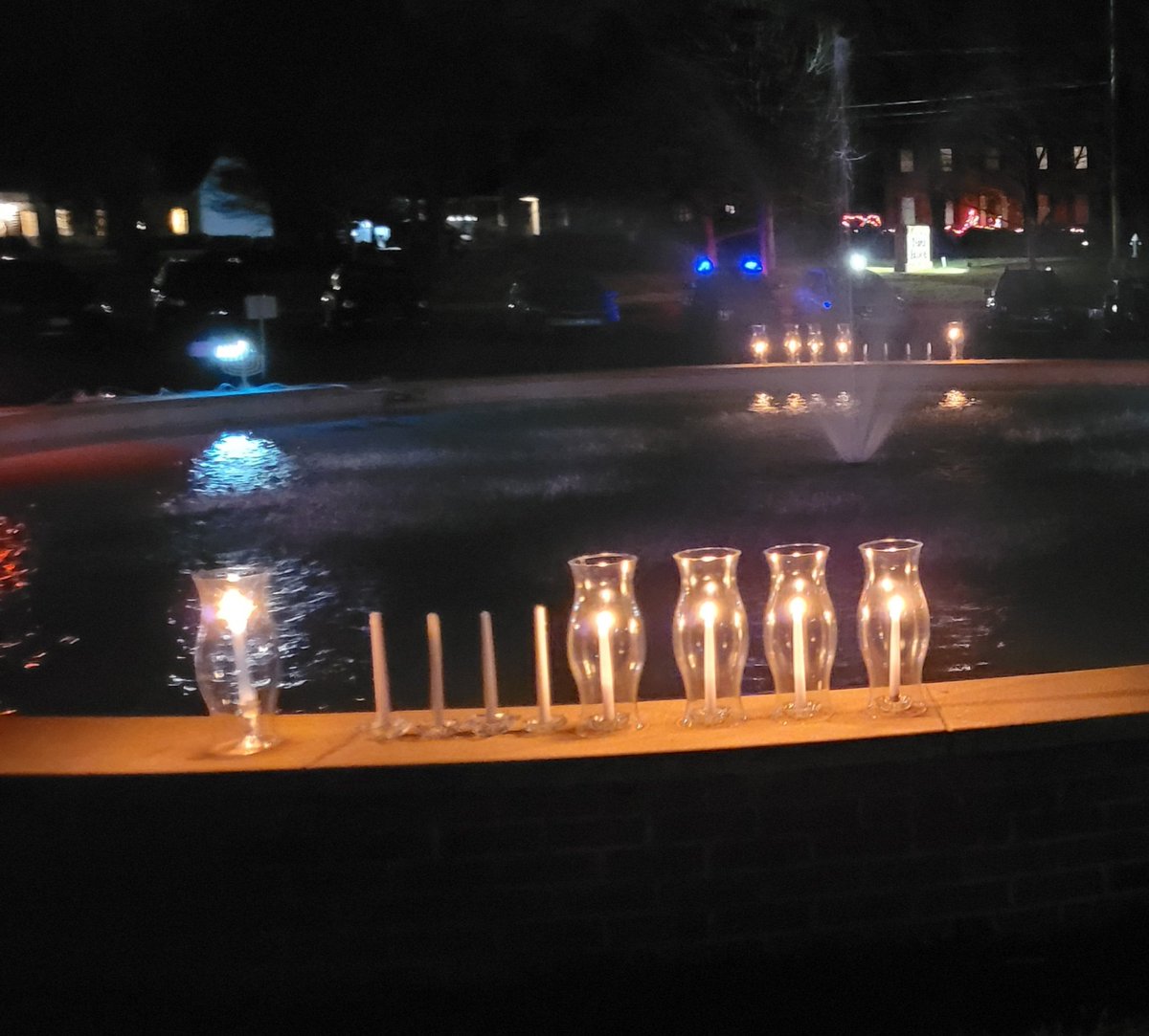 It's hard for me to think of a more beautiful sight. So glad to share this at a distance with so many!  Chag Sameach - Happy Hanukkah from your Temple Emanuel Greensboro <a href="/tegreensboro/">Temple Emanuel</a> family. Cirque de Emanuel 5781.