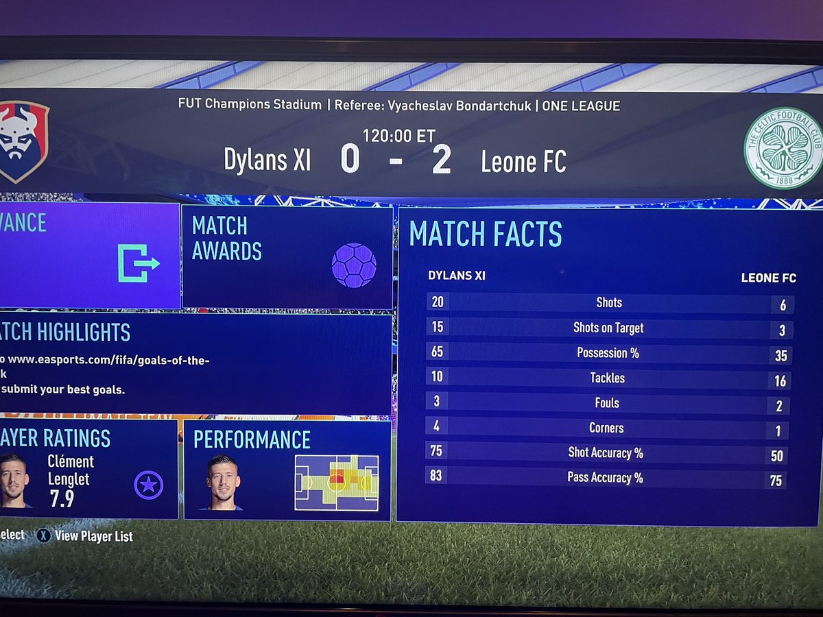 dylanmclean1224's tweet photo. The beautiful game that is Fifa 21 https://t.co/dA6zCjBCxR