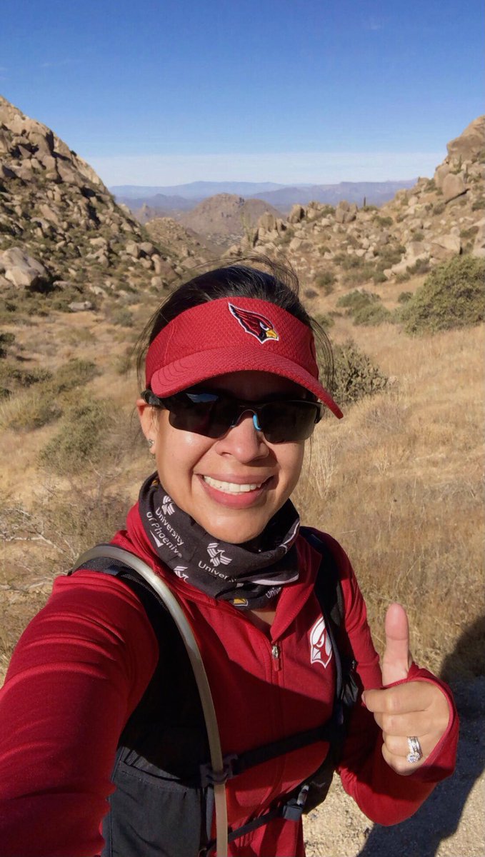 Marce_AZ's tweet photo. 5 trail miles ✅ I loved Tom’s Thumb trail this morning! Well-maintained and great views. Then, a Cards win was just perfection! 🏈🙌🏼 #SundayFunday #RunHappy #Wander #TomsThumb #Scottsdale #Arizona #AZTrails #ThisView #AZCardsWin #RedSea #SundayRunday #NFLSunday https://t.co/eRxn4qbKWb