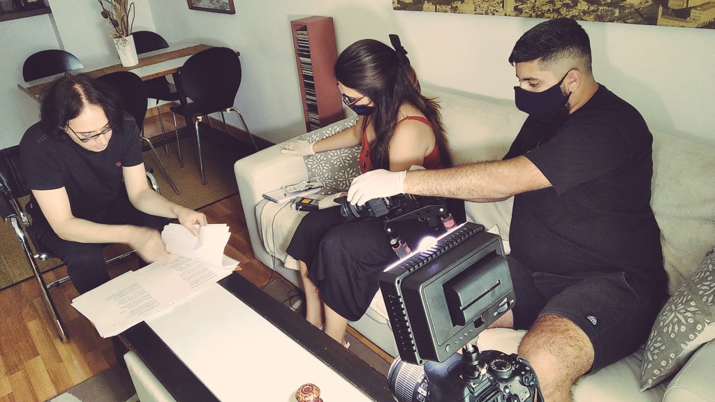ImparFilms's tweet photo. Grabando entrevista con #AlejandroFerradas 
.
.
.
#imparfilms #filmmakers #Interviews #Television #cinematography #Video #filmproduction #filmcrew #musicauruguaya #uruguay https://t.co/ieafu0ZuwN