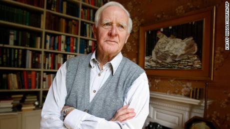 AHMalcolm's tweet photo. RIP John le Carre (aka David Cornwell), the British spy &amp; master novelist whose detailed, cerebral spy tales intrigued millions for decades (then, in movies) reportedly died this wkend at 89. Pneumonia. #OrDidHe https://t.co/5mgIB1hOz7