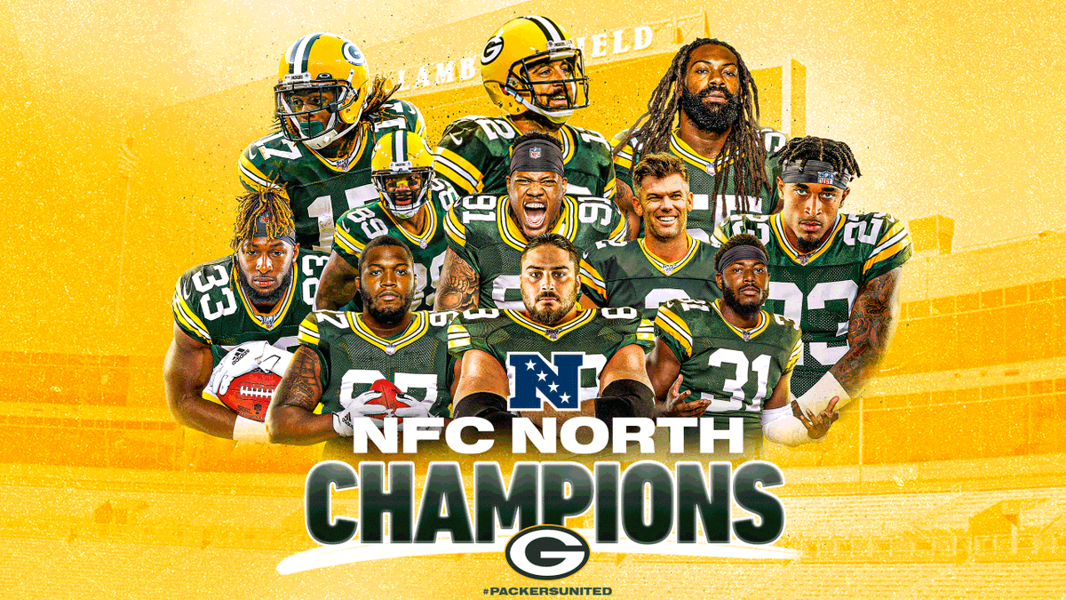 Green Bay Packers on X: 'BACK-TO-BACK NFC NORTH CHAMPS