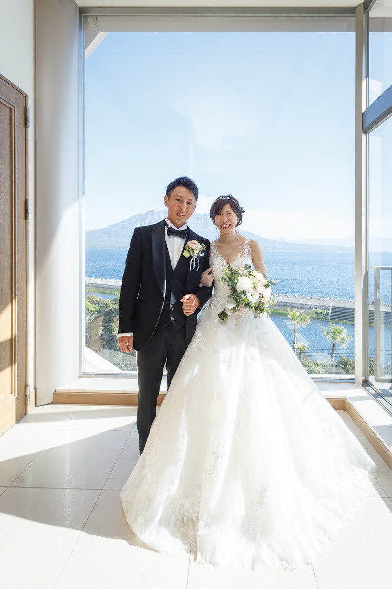 1番末の弟の結婚式⛪️でした❤︎。
入場の扉が開いた途端にウルウルしちゃいました🥲。
素敵なお嫁さん&amp;素敵な結婚式でした。