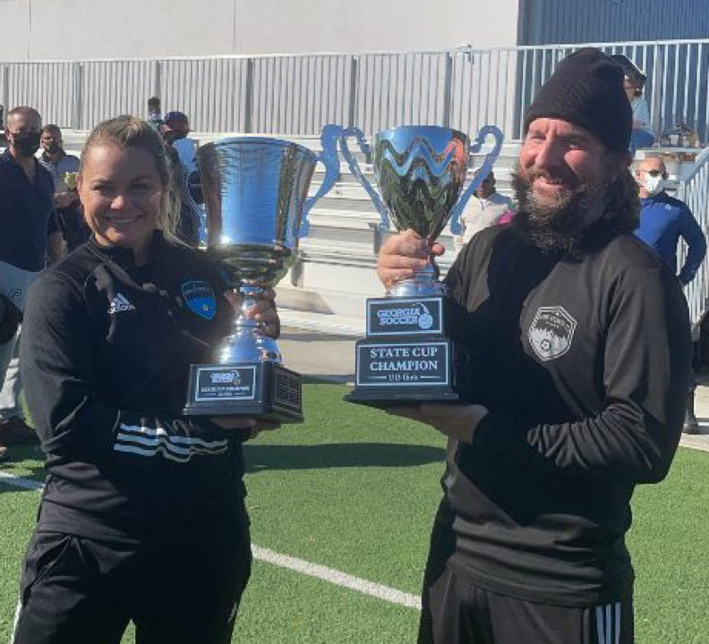 iafc_blues's tweet photo. Congrats to our 06G & 05G Elite Coaches and Director of Academy Juniors John Downey and Director Girls Select Jenn Kirby for helping their teams accomplish something big in the Girls Select Program! #WeAreInterAtlantaFC #InterATL #InterAtlantaFC #InterATLChamps https://t.co/p79GHQIKKr