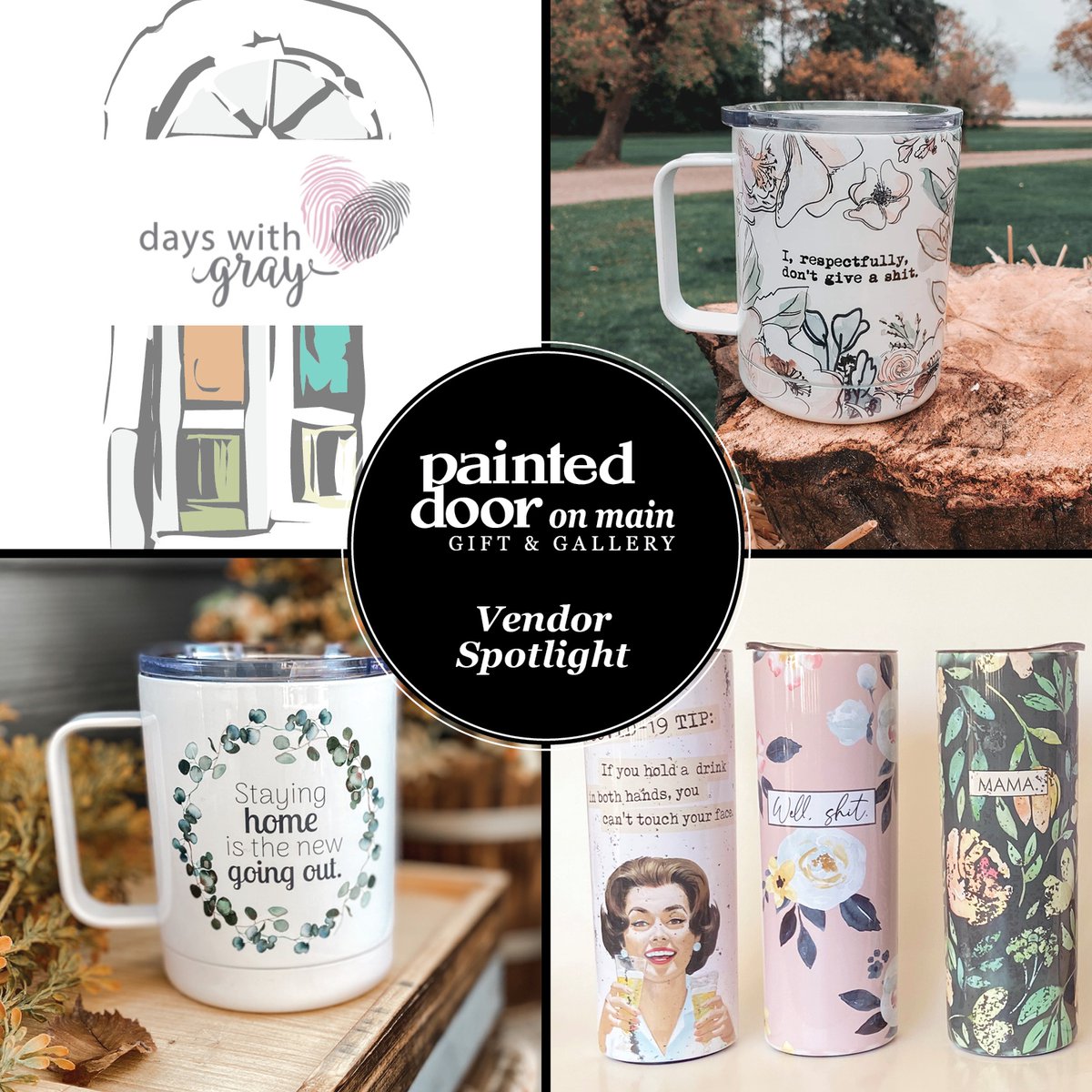 pdonmain's tweet photo. VENDOR SPOTLIGHT
.
Days with Gray! 
.
Days with Gray is a unique drink-ware business that brings all the sass. The drive behind the sweary creations is the realness and rawness of motherhood! https://t.co/WsqA1eQieJ