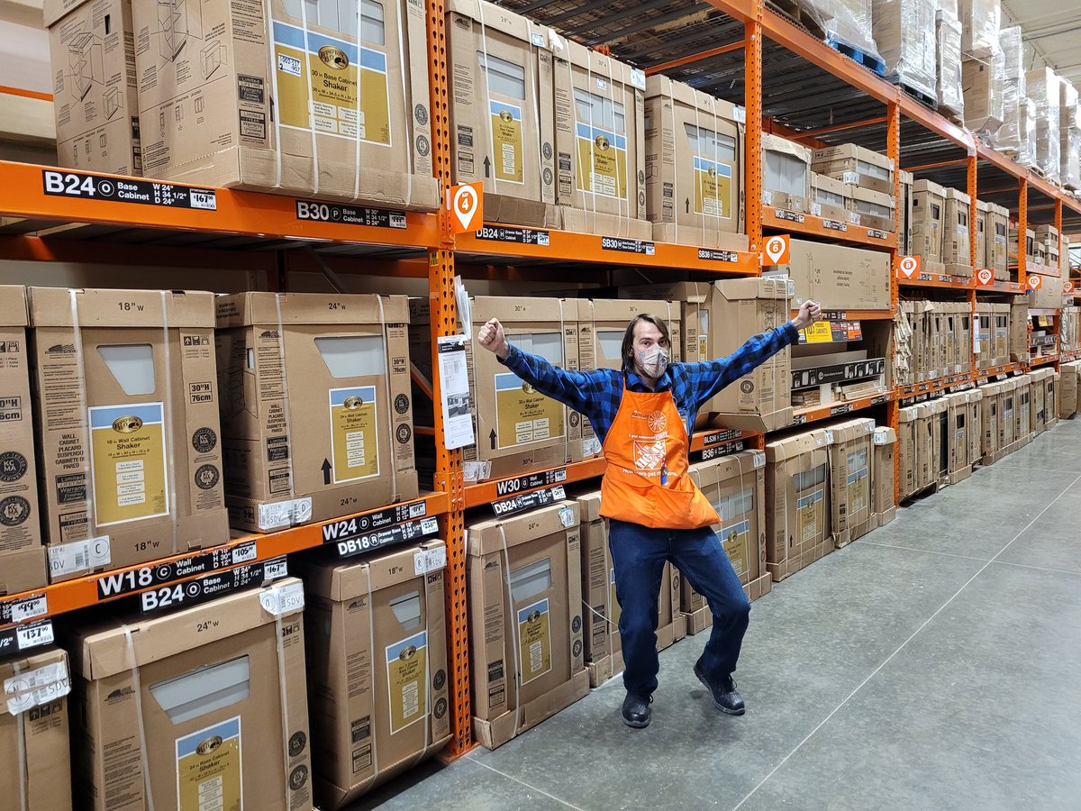 Madison driving in-stock and making sure our Cabinet aisle is 100% ready for our customer. Great job! <a href="/jefflimle/">Jeffery Limle</a> <a href="/NathanMcAleese/">Nathan McAleese</a> <a href="/EgnaticJ/">Jeff Egnatic</a> <a href="/HinckJ/">Mike Hinck</a> <a href="/kear_tiffany/">Tiffany Kear</a>