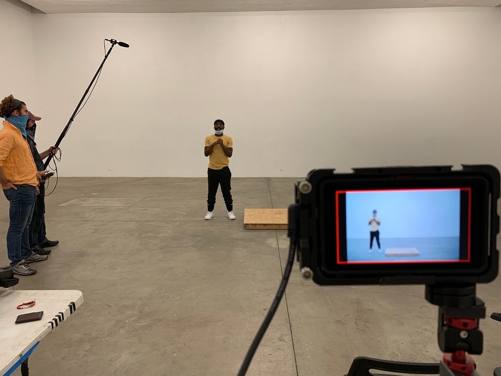 Behind the scenes on @blaqdemarco's "021." Watch the full film at the link in bio. instagr.am/p/CIwgDj4Anoa/