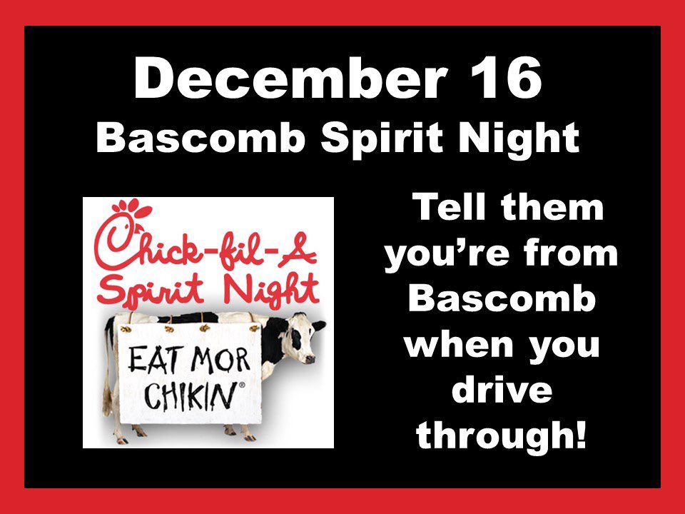 bascombbobcats's tweet photo. As if you need a reason to go to @cfatownelake @ChickfilA https://t.co/lGFpdzyyWF