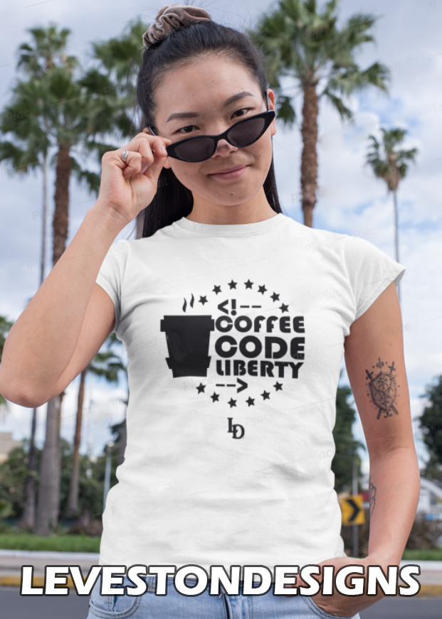 LevestonDesigns's tweet photo. Coffee Code Liberty. Get yours now! 
🦅CLICK LINK IN THE BIO🇺🇸
https://t.co/b6NkkMxubU...

#coding #coders #webdevelopers #conservative #tech #coffee #softwaredeveloper #codingforweb #programming #informationtechnology https://t.co/Gjna7bNd5S