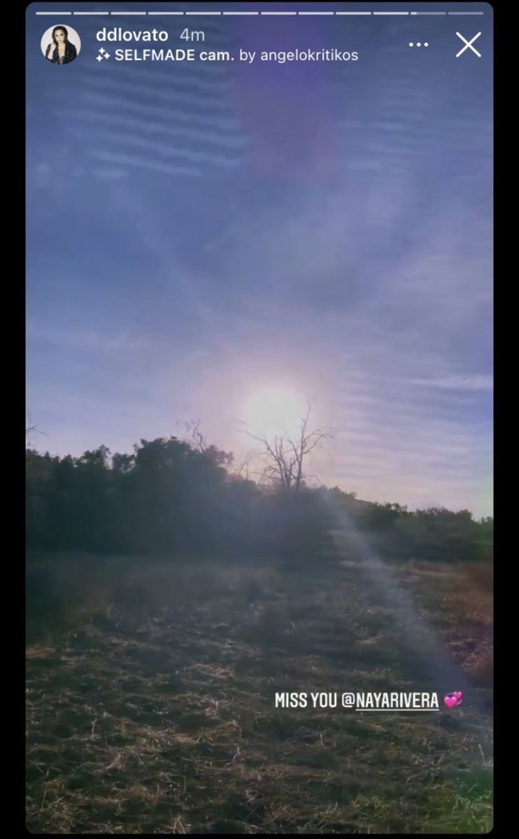 From Demi’s Instagram 🕊